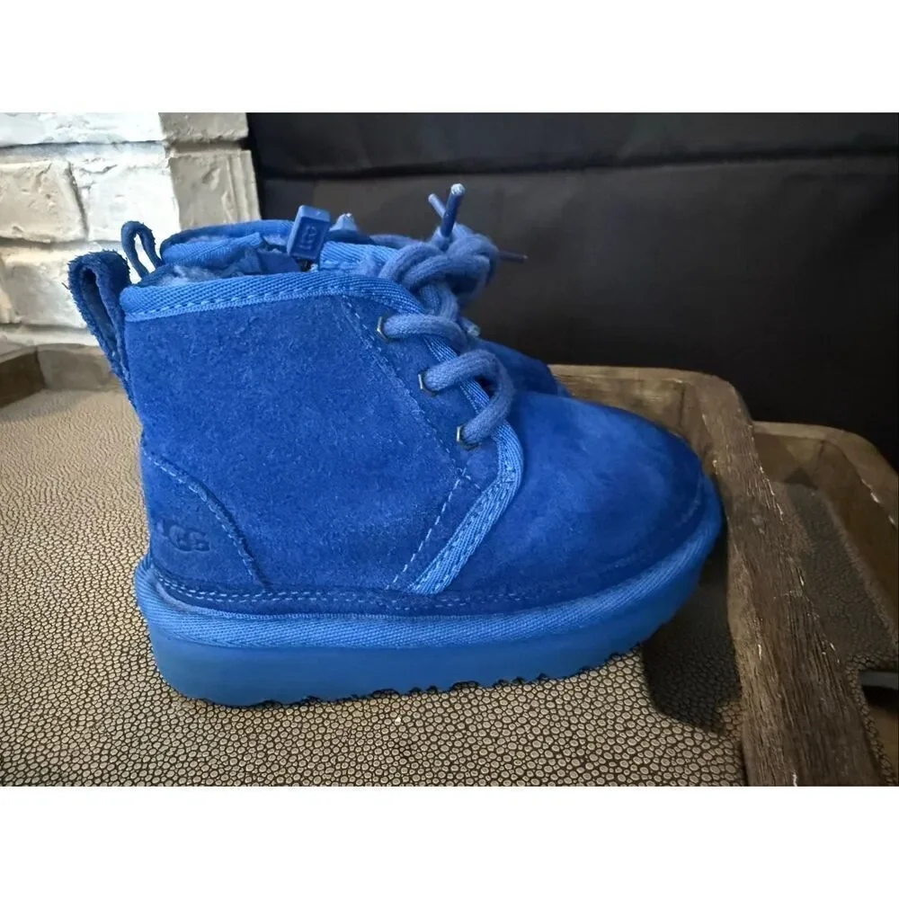 UGG Neumel II Boot Toddler 'Royal Blue' 7C-toddler